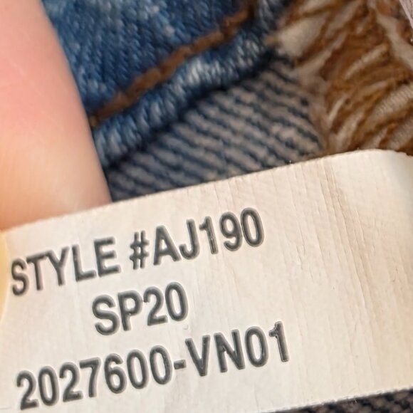 Madewell The Perfect Vintage Jean Rosabelle Wash Comfort Stretch Denim sz 30 - Picture 10 of 14